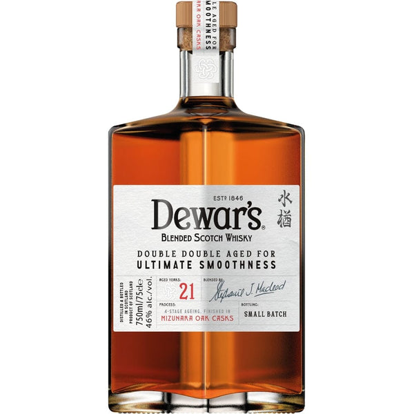 Dewar's Double Double 21 Year Old Mizunara Oak Finished – Sip Whiskey