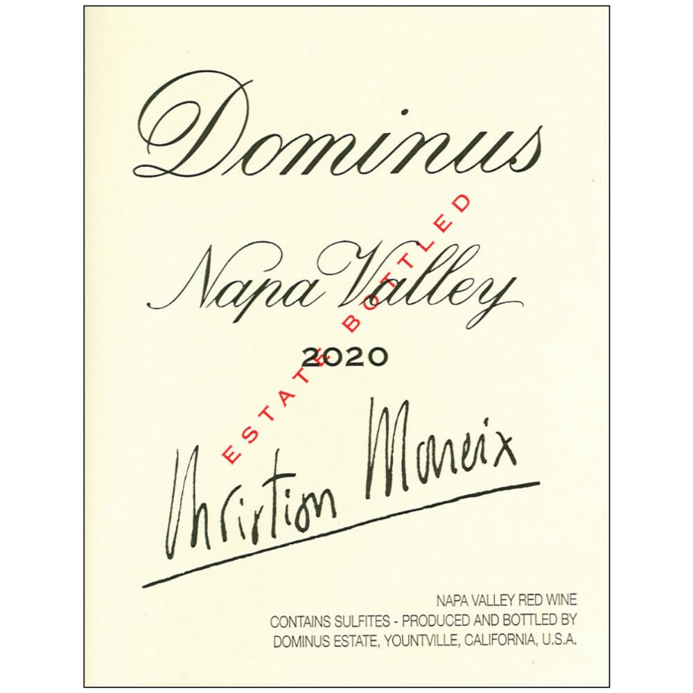 Dominus Estate Napa Valley 2020 1.5L Wine Dominus Estate 