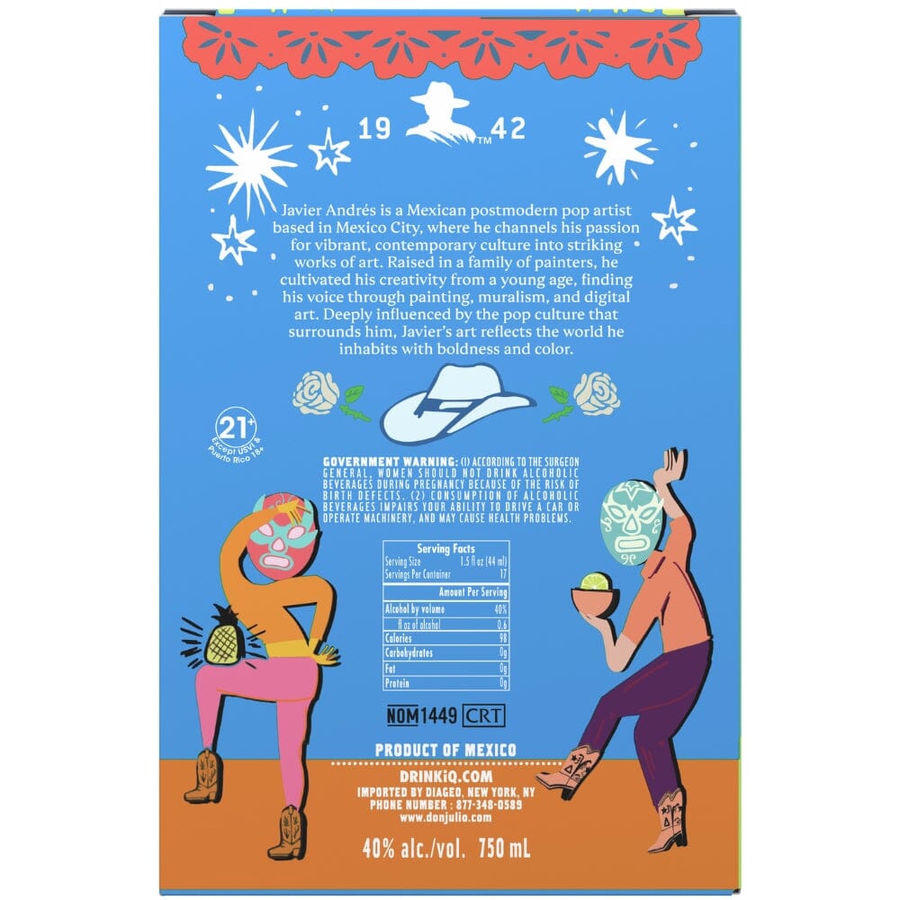 Buy Don Julio Blanco Summer of Mexicana Online | Javier Andrés