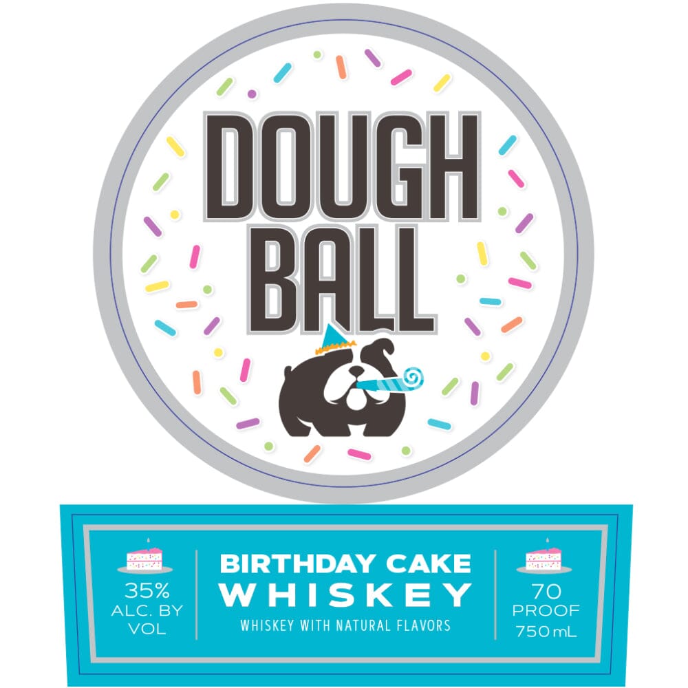 Dough Ball Birthday Cake Whiskey Flavored Whiskey Dough Ball 