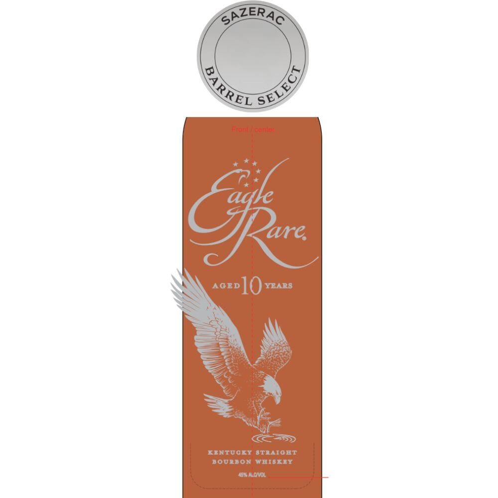 Eagle Rare 10 Year Old Bourbon Sazerac Barrel Select Bourbon Eagle Rare 