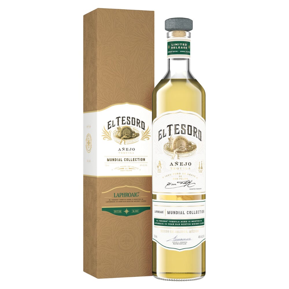 El Tesoro Mundial Collection: Laphroaig Edition Tequila El Tesoro Tequila 