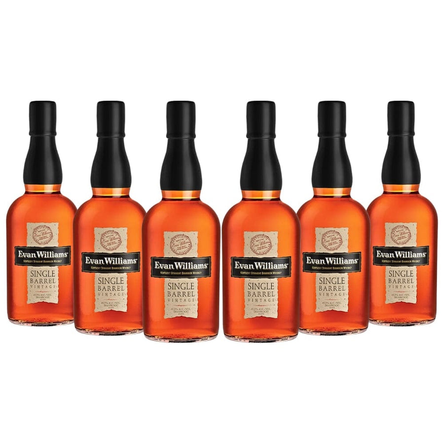 Evan Williams Single Barrel Vintage Bourbon 6pk Bourbon Evan Williams 