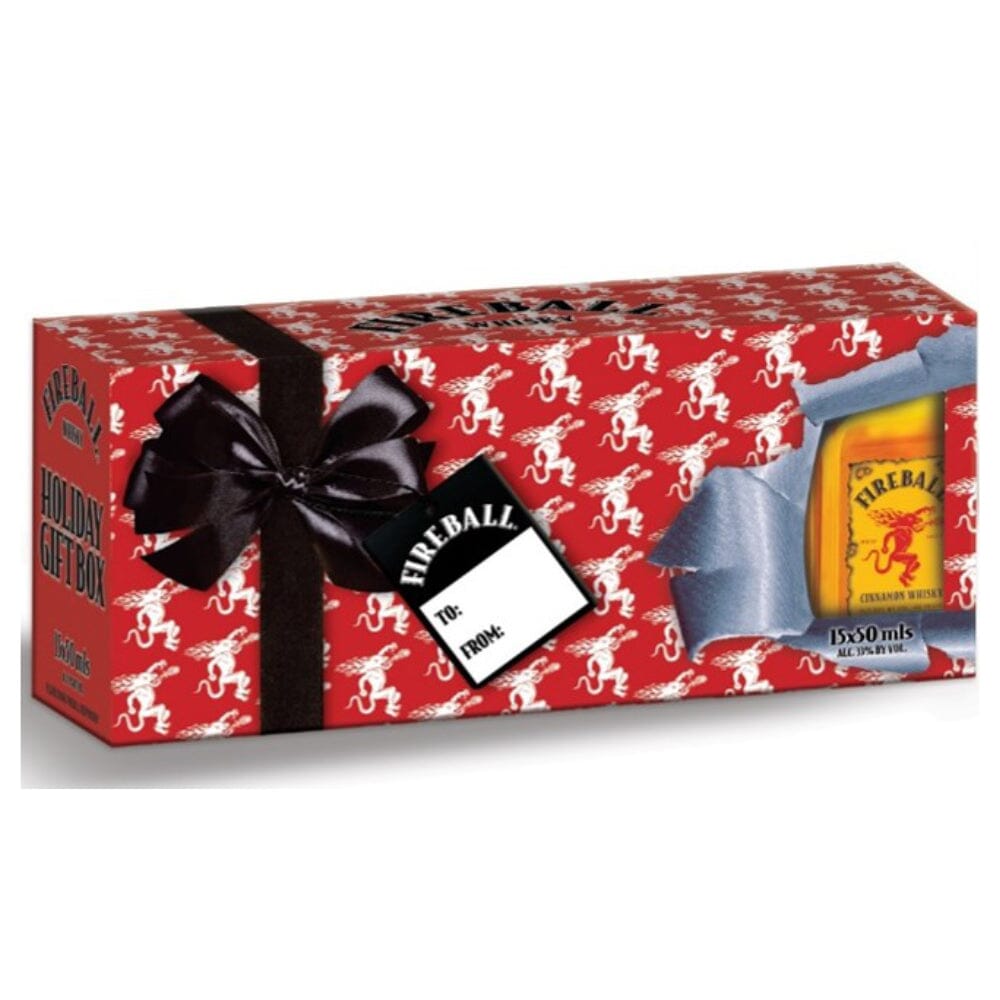 Fireball Holiday 15PK 50ml Flavored Whiskey Fireball 