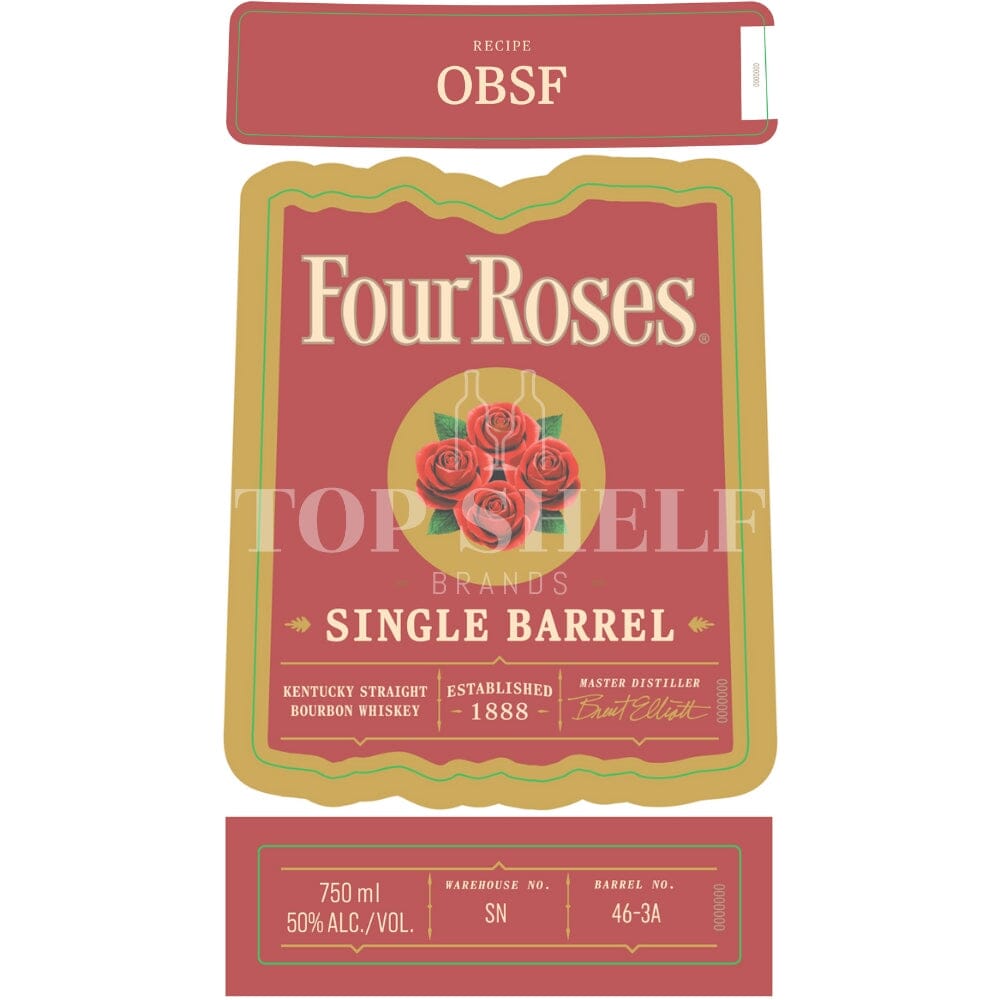 Four Roses OBSF Single Barrel Bourbon Bourbon Four Roses 