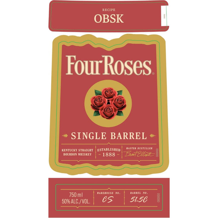 Four Roses OBSK Single Barrel Bourbon Bourbon Four Roses 