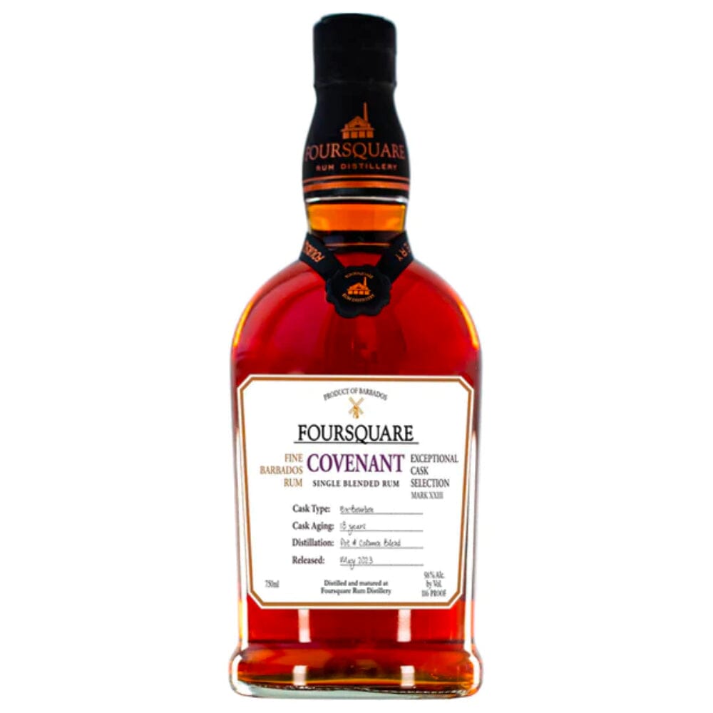 Foursquare Covenant Exceptional Cask Series 18 Year Old Rum 750ml Rum Foursquare Rum Distillery 