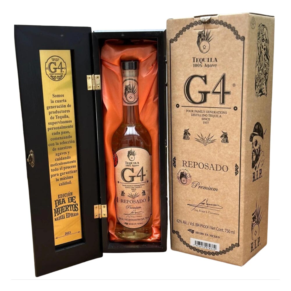 G4 Reposado de Madera Dia de Muertos 2023 Edition Tequila Tequila G4 Tequila 