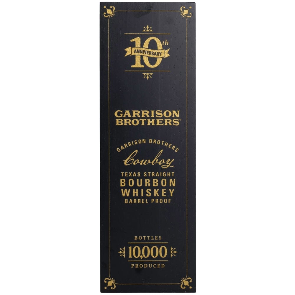 Garrison Brothers Cowboy Bourbon 10th Anniversary Edition Bourbon Garrison Brothers 