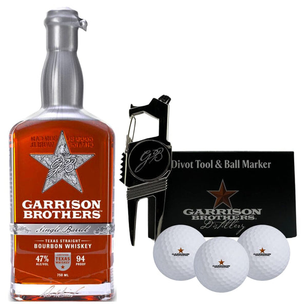 Garrison Brothers Single Barrel Golf Lover's Gift Set – Sip Whiskey