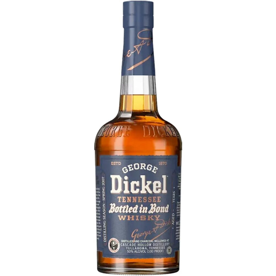 George Dickel 12 Year Old Bottled in Bond Tennessee Whisky Tennessee Whiskey George Dickel 