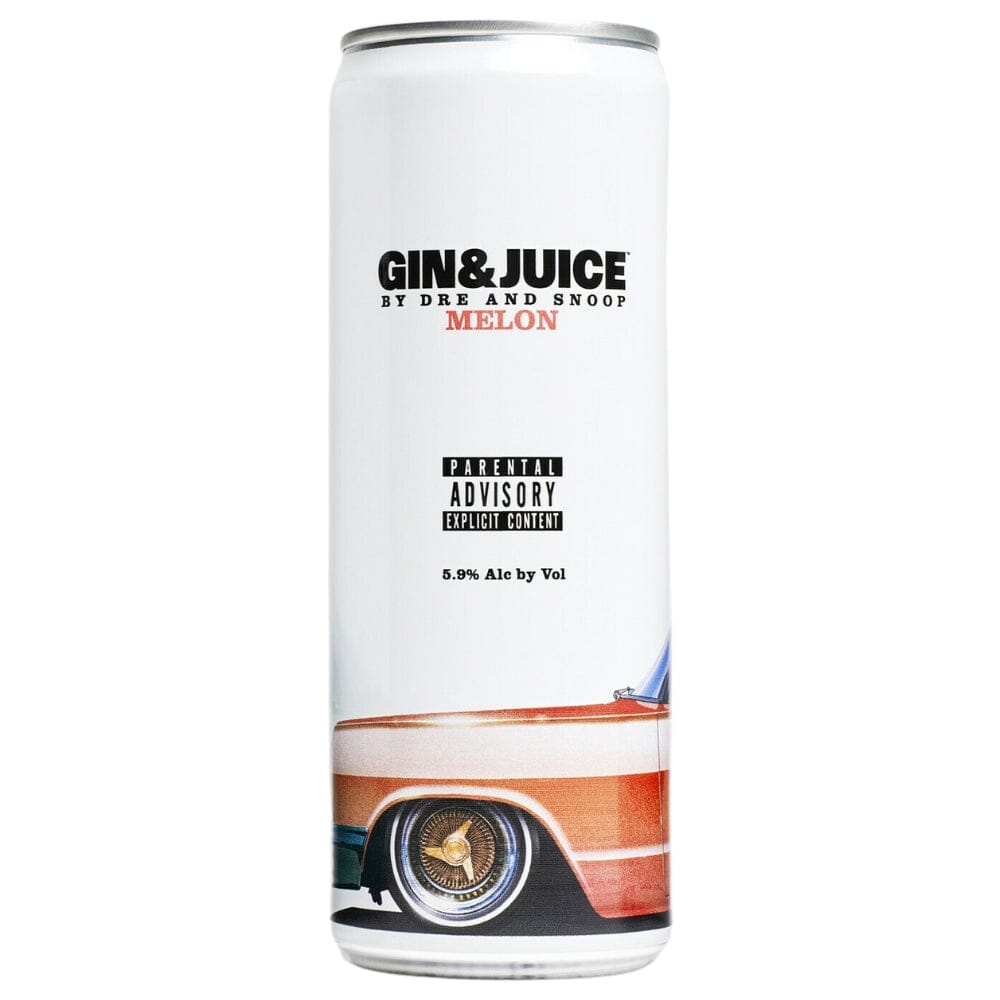 Gin & Juice Melon by Dre and Snoop Canned Cocktails Gin & Juice 