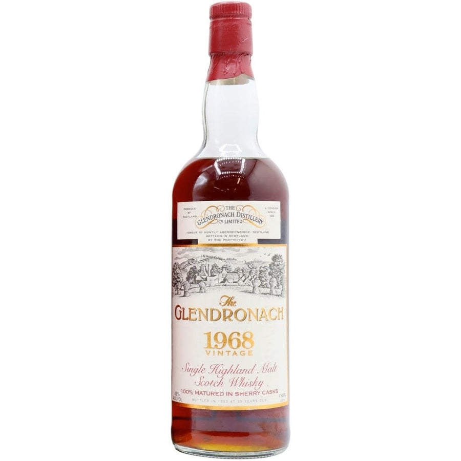 Glendronach 1968 25 Year Single Malt Scotch Scotch Glendronach 