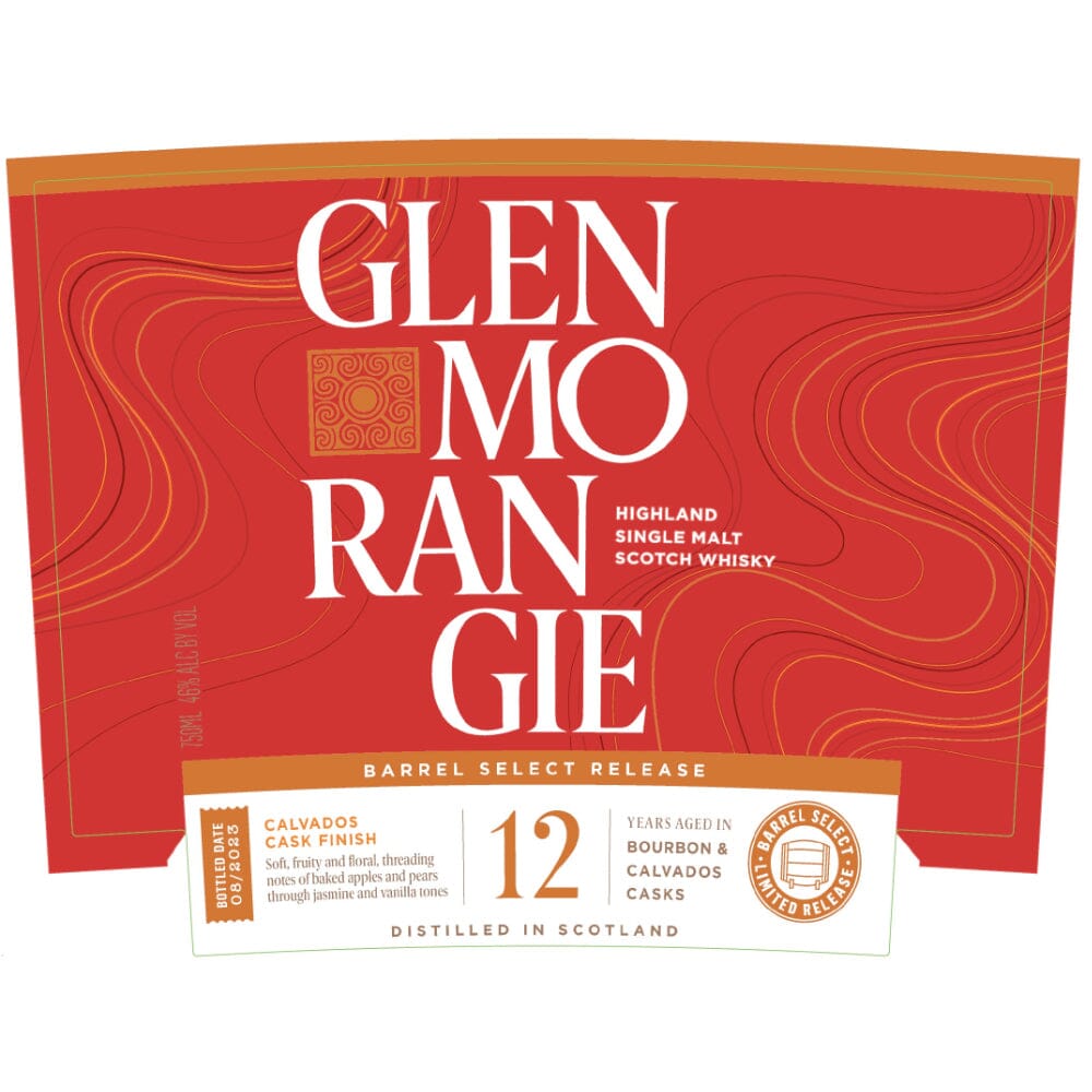 Glenmorangie Barrel Select Release Calvados Cask Finish 12 Year Old Scotch Glenmorangie 