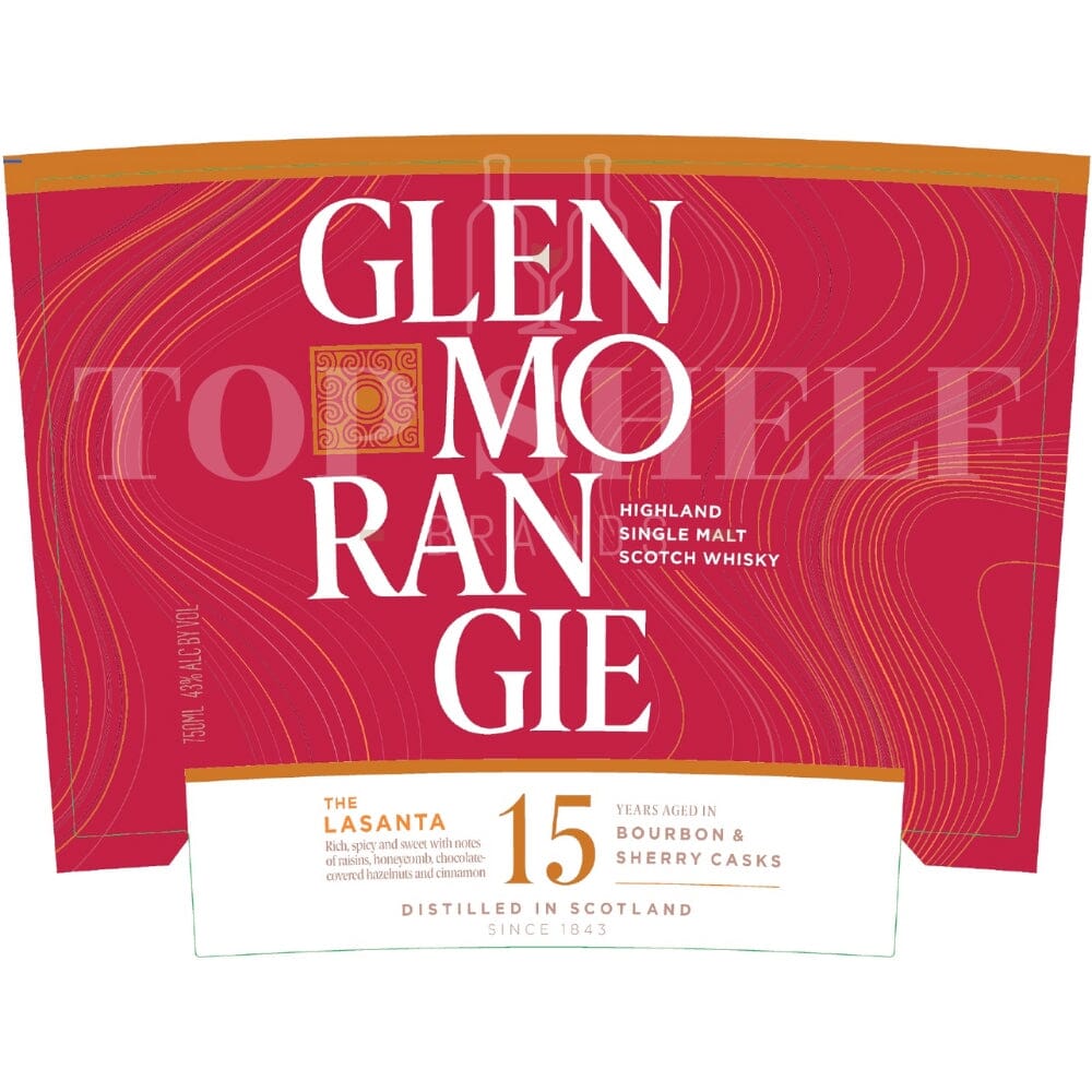 Glenmorangie The Lasanta 15 Year Old Scotch Glenmorangie 