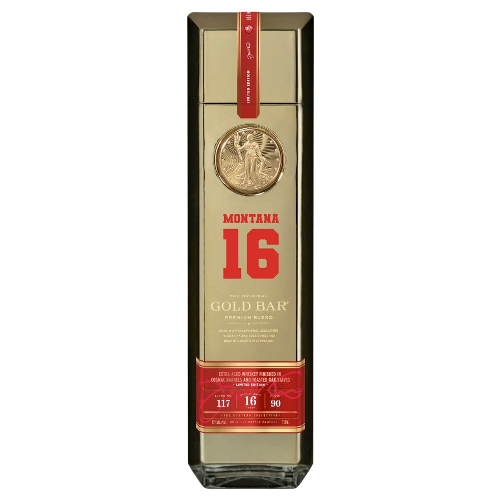 Gold Bar Blend 117 - Joe Montana Collection Blended Whiskey Gold Bar 