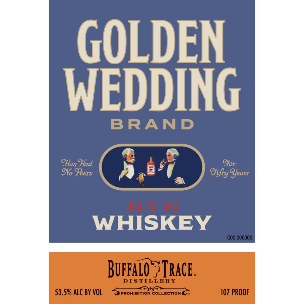 Golden Wedding Rye Whiskey Rye Whiskey Buffalo Trace 