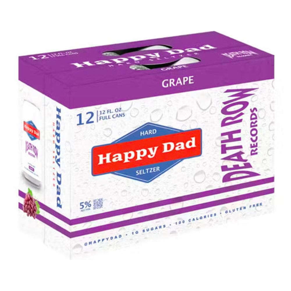 Happy Dad X Death Row Records Grape Hard Seltzer 12PK Hard Seltzer Happy Dad 