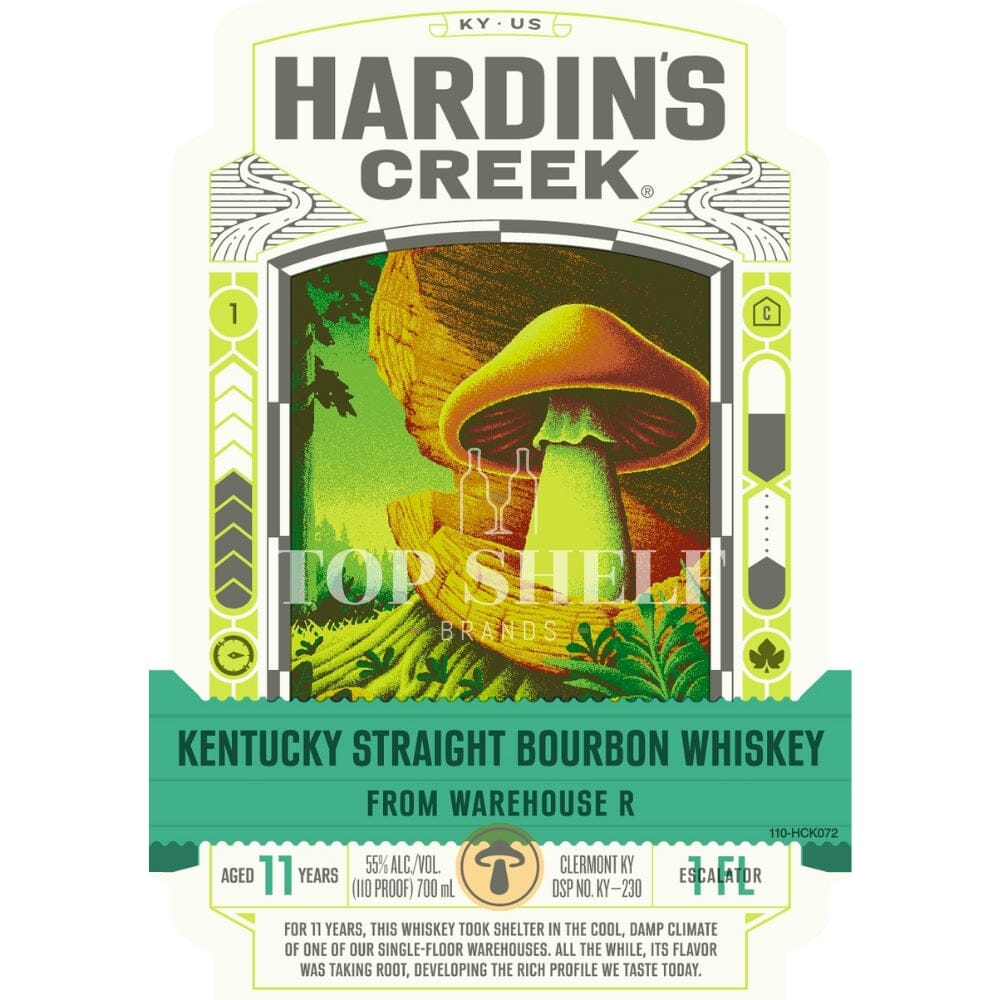 Hardin’s Creek Warehouse R 11 Year Old Bourbon Bourbon Hardin's Creek 