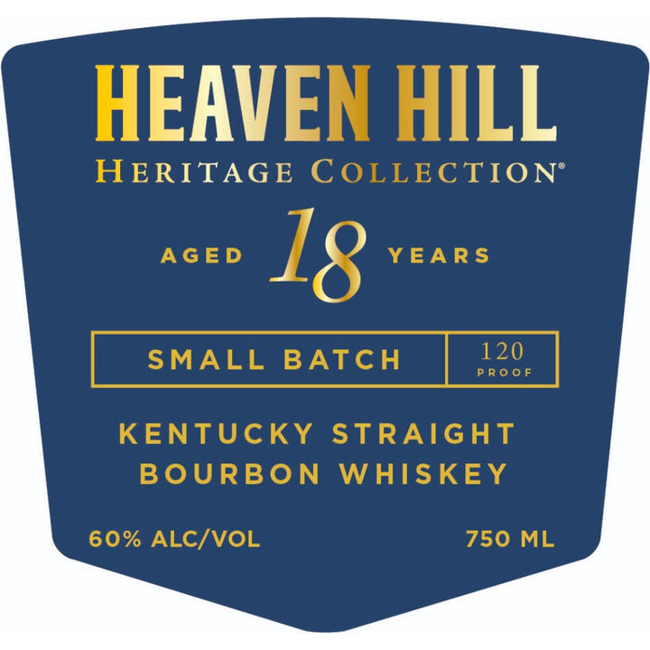 Heaven Hill Heritage Collection 18 Year Old 2024 Release Bourbon Heaven Hill Distillery 