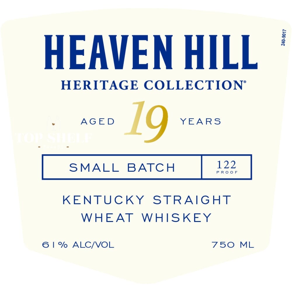 Heaven Hill Heritage Collection 19 Year Old 2025 Release Wheat Whiskey Heaven Hill Distillery 