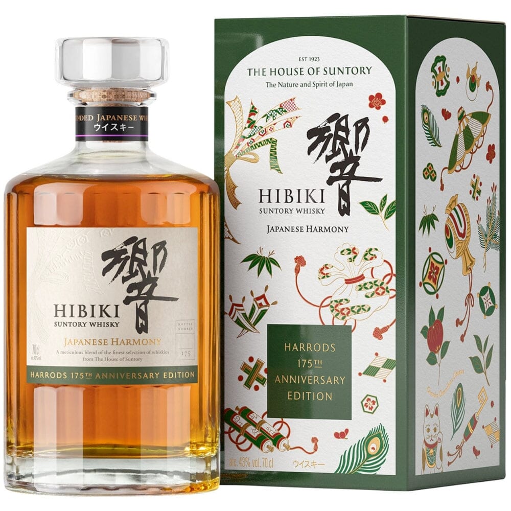 Hibiki Japanese Harmony Harrods 175th Anniversary Edition Japanese Whisky Hibiki 