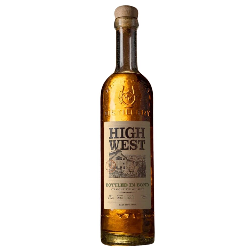 High West Bottled in Bond Straight Rye Whiskey Rye Whiskey High West Distillery 