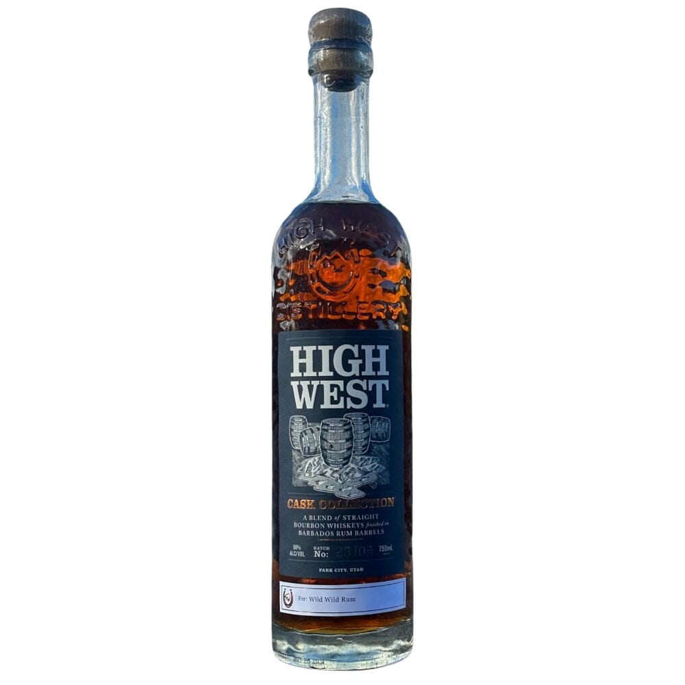 High West Cask Collection "Wild Wild Rum" Bourbon Finished in Barbados Rum Barrels Bourbon High West Distillery 