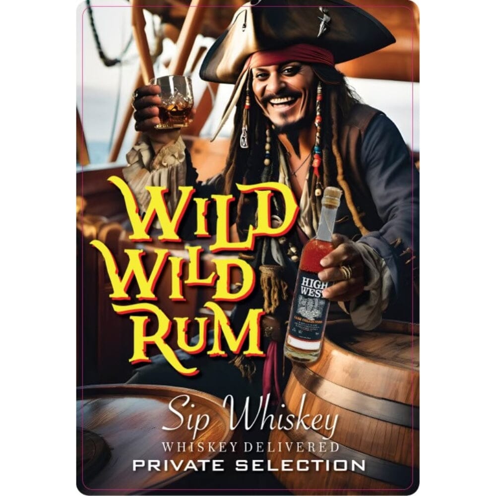 High West Cask Collection "Wild Wild Rum" Bourbon Finished in Barbados Rum Barrels Bourbon High West Distillery 