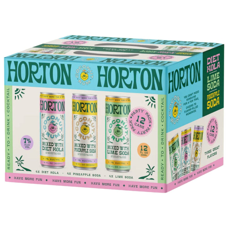 Horton Coconut Rum Party Pack 12pk By Krista Horton Ready-To-Drink Cocktails Horton 