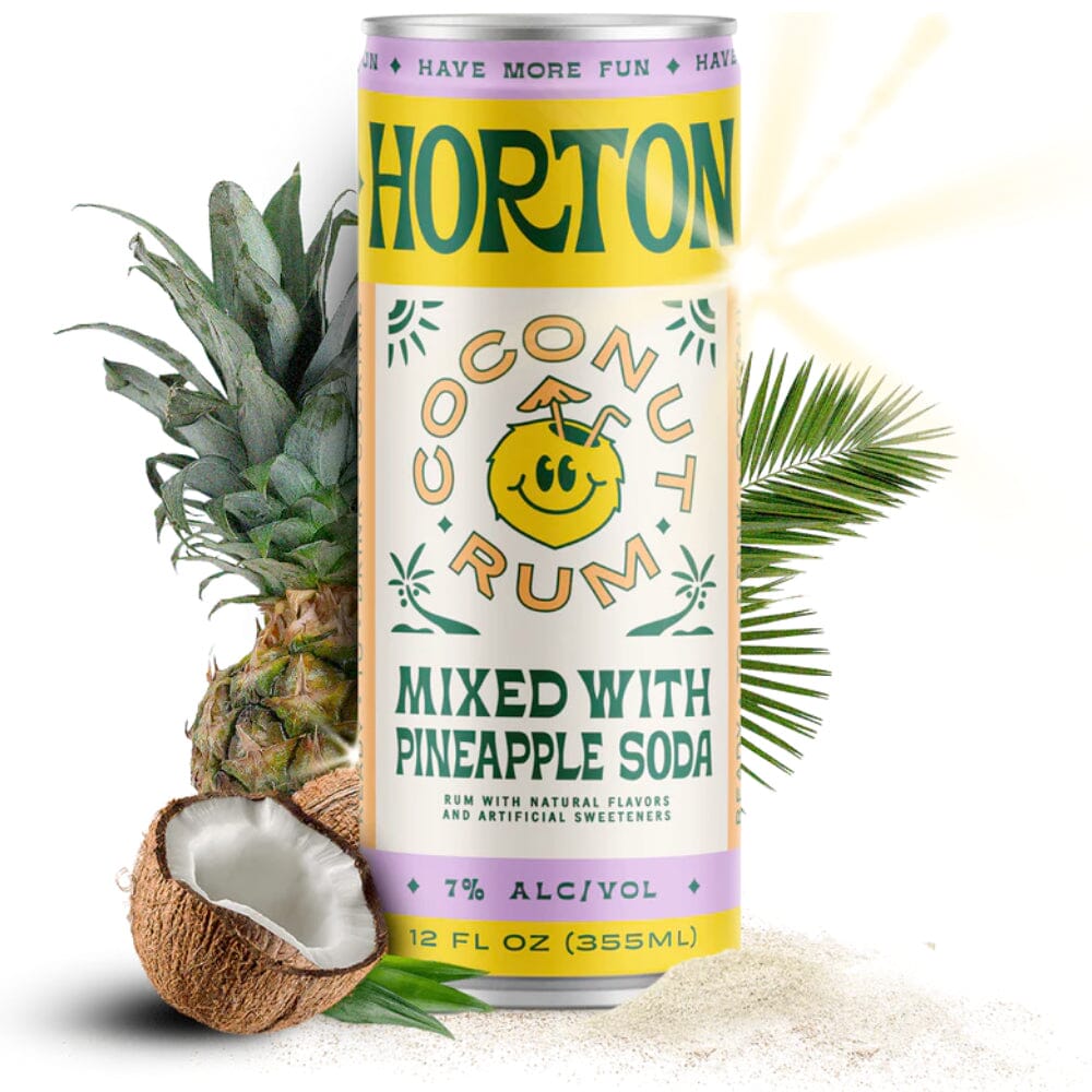 Horton Pineapple Soda Coconut Rum By Krista Horton Ready-To-Drink Cocktails Horton 