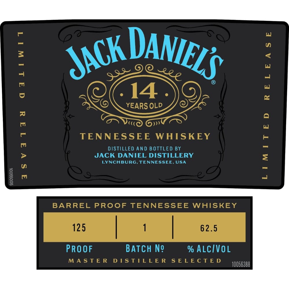 Jack Daniel’s 14 Year Old Tennessee Whiskey Tennessee Whiskey Jack Daniel's 