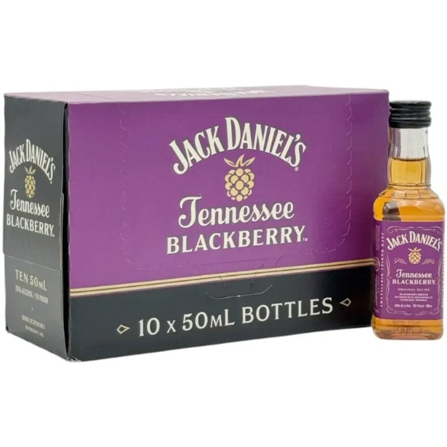 Jack Daniel's Blackberry Shots 50ml 10 Pack Whiskey Jack Daniel's 