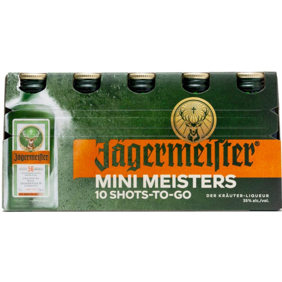 Jagermeister 50ml 10 Pack Liqueur Jagermeister 