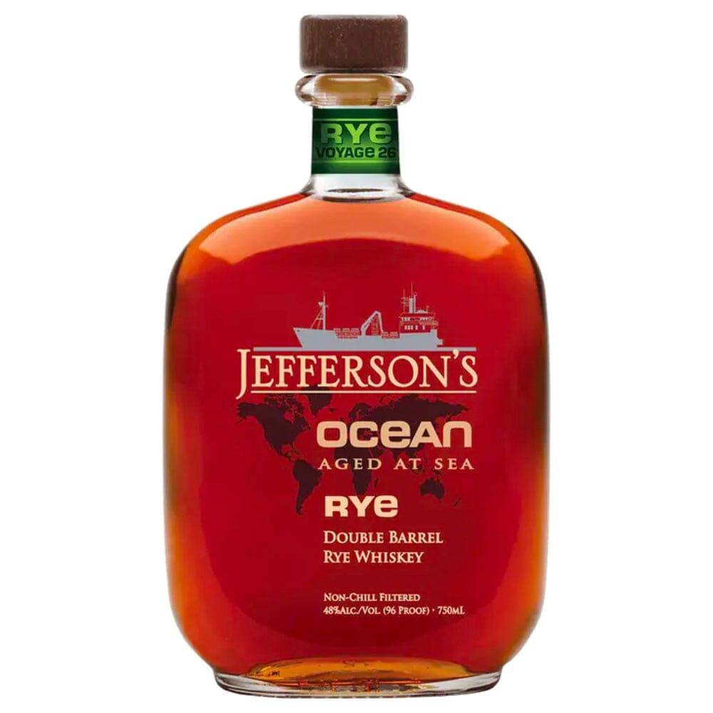 Jefferson's Ocean Double Barrel Rye Whiskey Rye Whiskey Jefferson's 