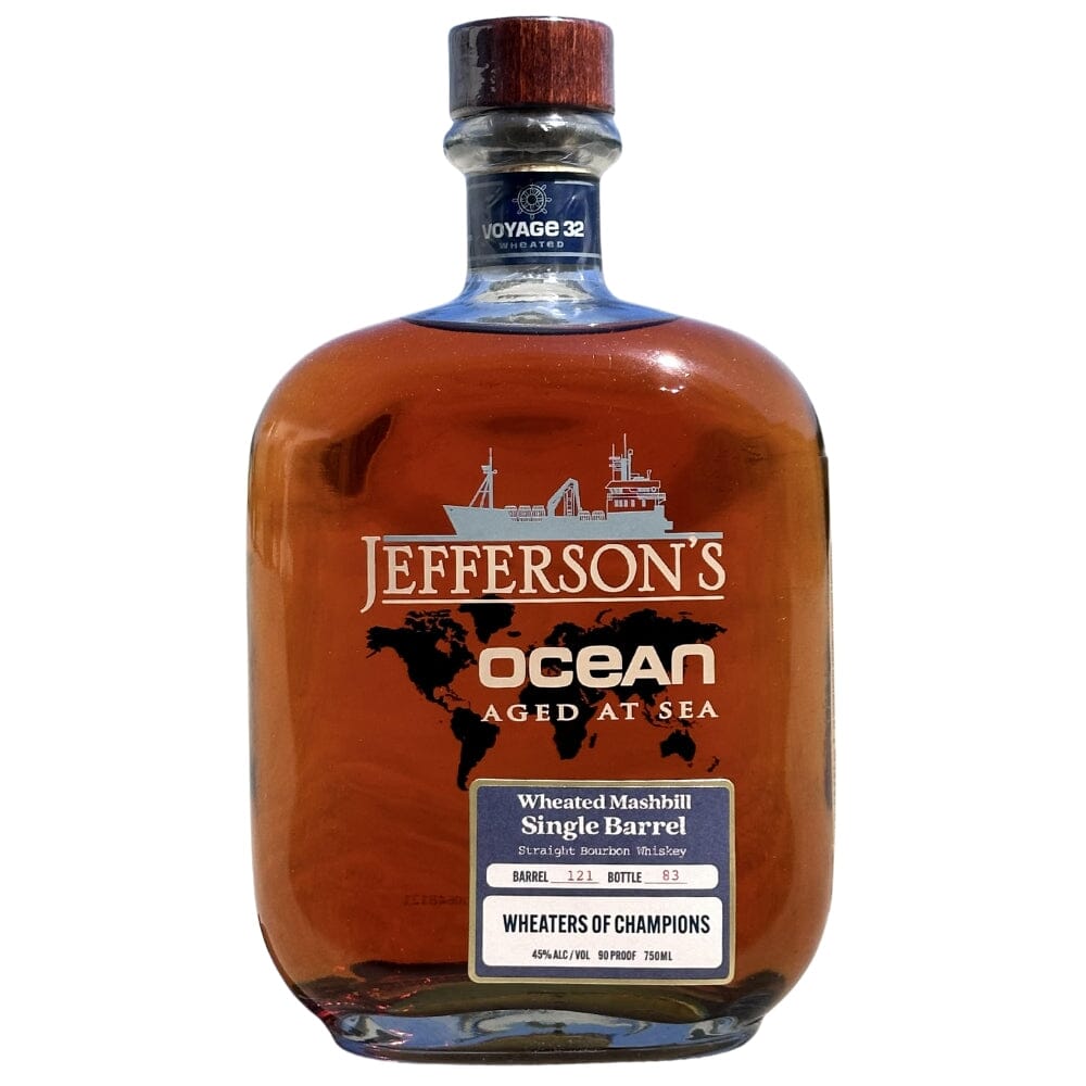 Jefferson’s Oceans ‘Wheaters of Champions’ Wheated Mashbill Single Barrel Bourbon Jefferson's 