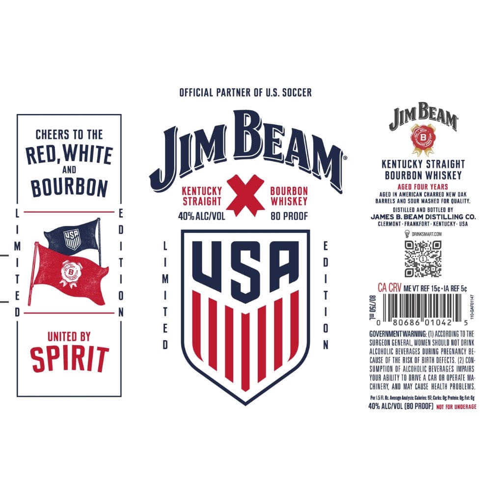 Jim Beam X U.S. Soccer Bourbon Bourbon Jim Beam 