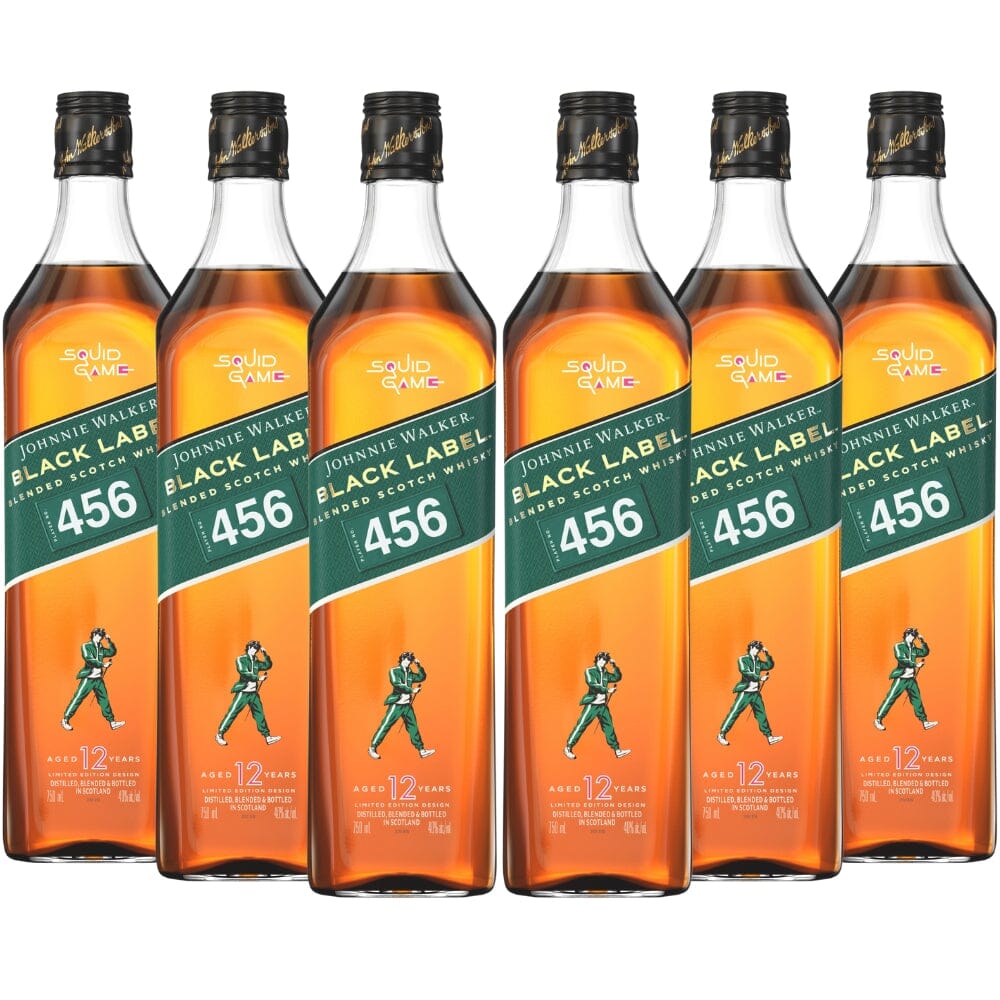 Johnnie Walker Black Label X Squid Games Edition 6pk Scotch Johnnie Walker 