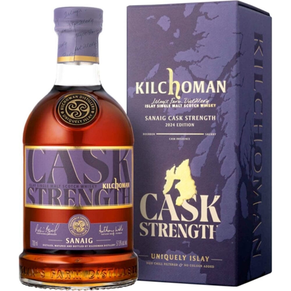 Kilchoman Sanaig Cask Strength Scotch Kilchoman 