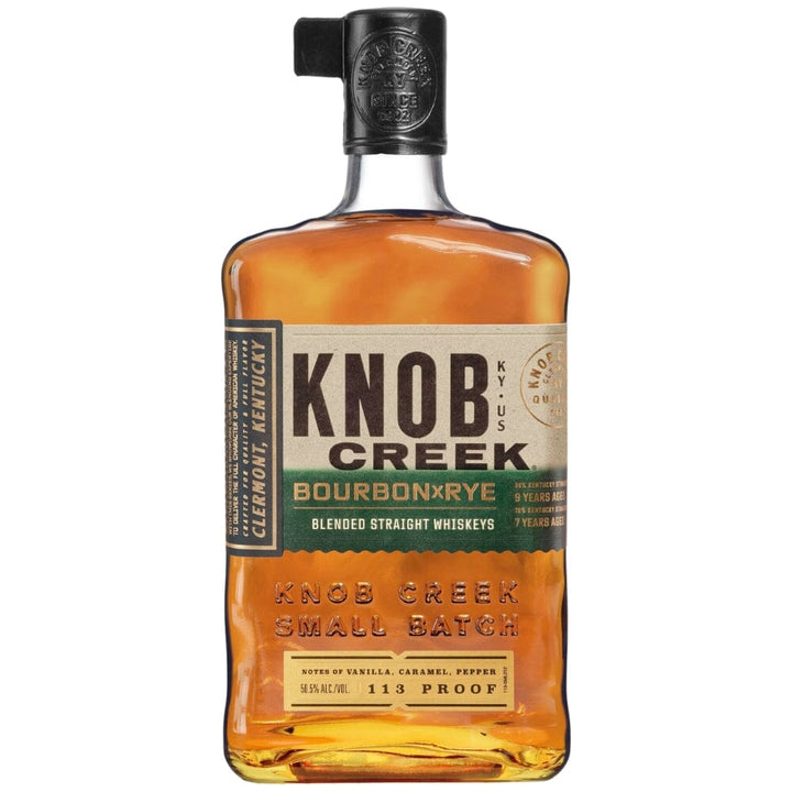 Knob Creek Bourbon X Rye Blended Straight Whiskeys Blended Whiskey Knob Creek 