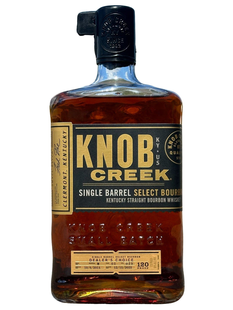 Knob Creek ‘Dealers Choice’ Sip Whiskey Single Barrel Select Bourbon Knob Creek 