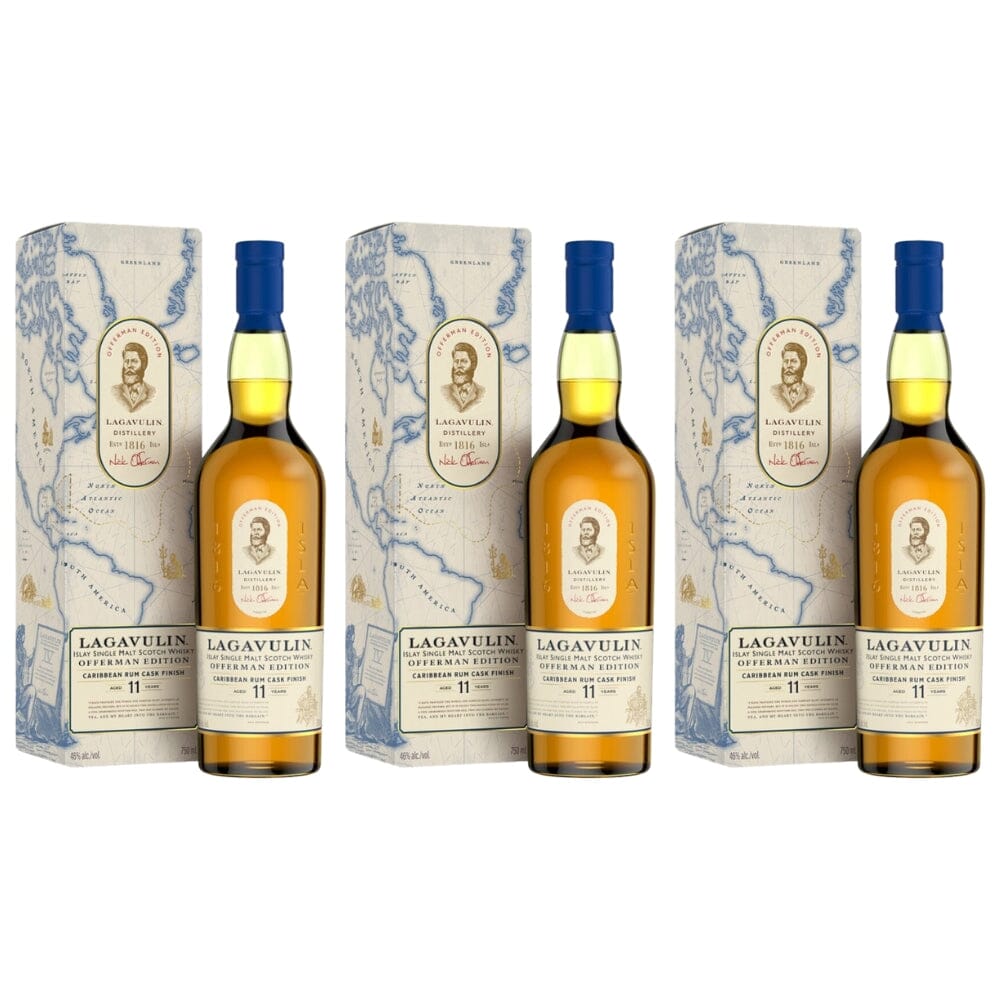 Lagavulin Offerman Edition Caribbean Rum Cask Finish 3PK Scotch Lagavulin 