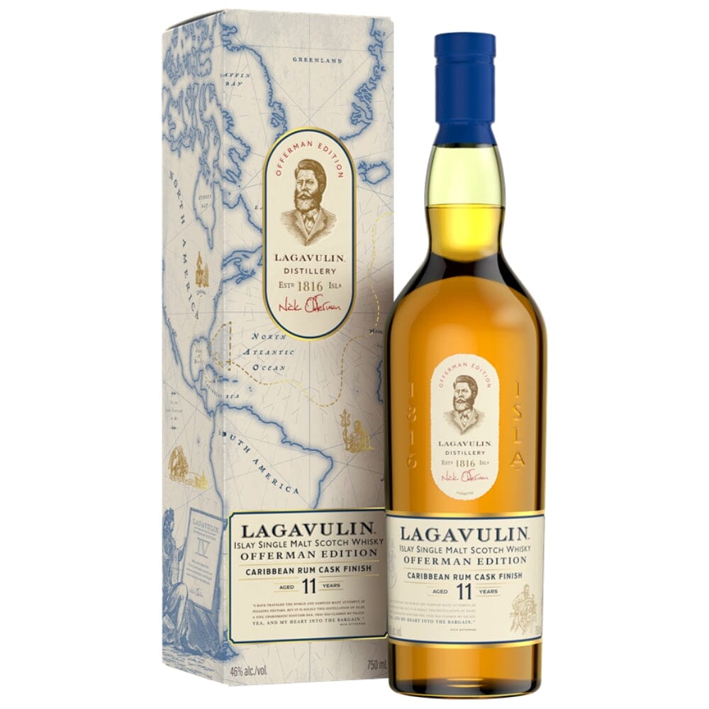 Lagavulin Offerman Edition Caribbean Rum Cask Finish Scotch Lagavulin 