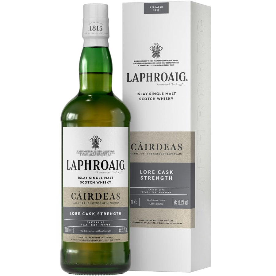Laphroaig Càirdeas 2025 Lore Cask Strength Islay Single Malt Scotch Scotch Laphroaig 