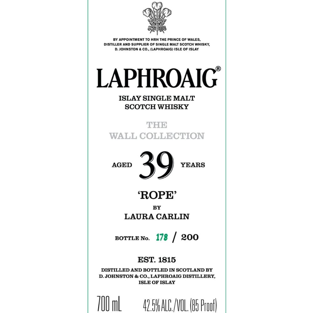 Laphroaig The Wall Collection: Rope Edition Scotch Laphroaig 