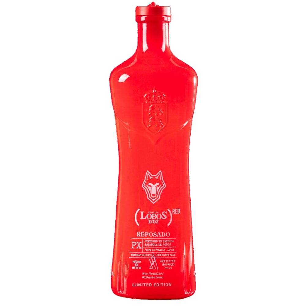 Lobos 1707 (RED) Reposado Limited Edition Tequila Lobos 1707 Tequila 