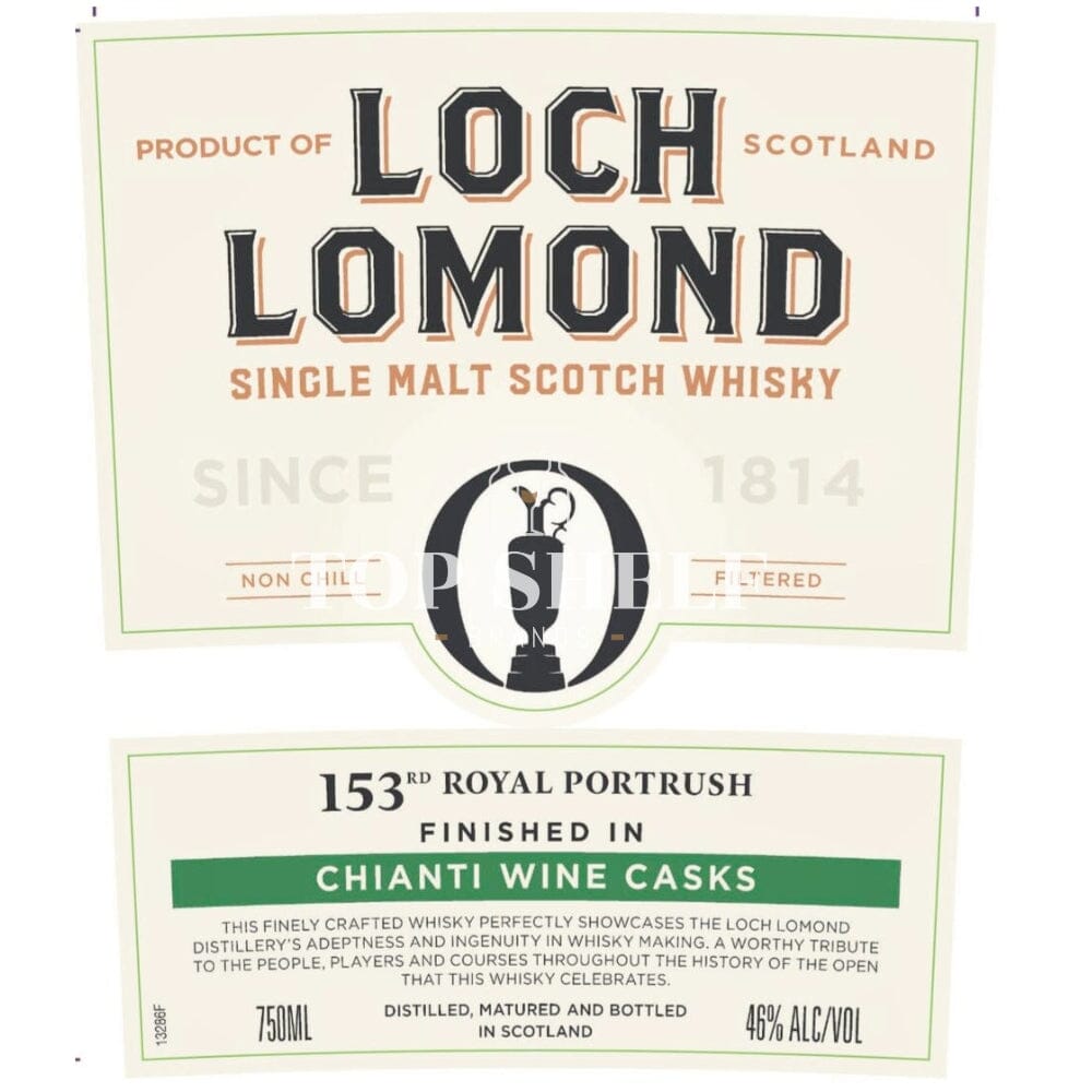 Loch Lomond 153rd Royal Portrush Scotch Loch Lomond 