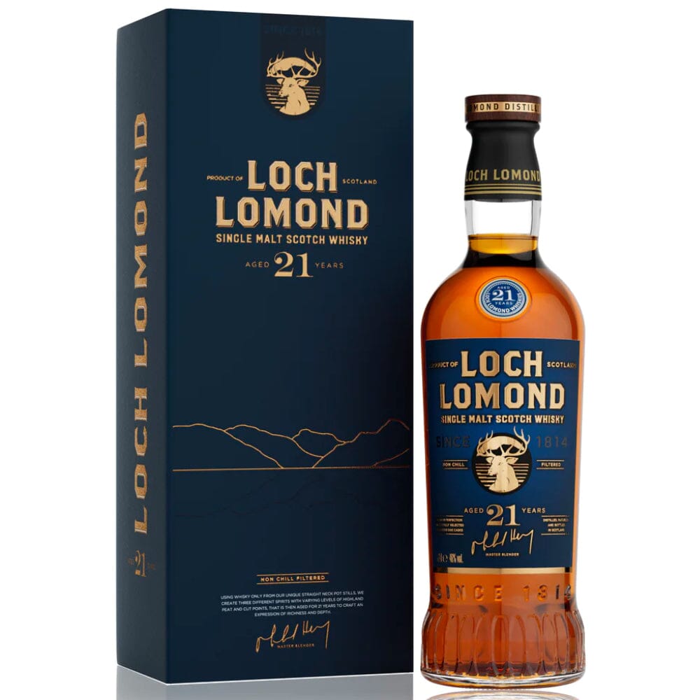 Loch Lomond 21 Year Old Single Malt Scotch Whisky Scotch Loch Lomond 