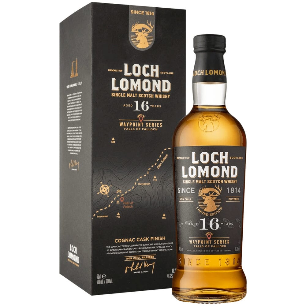 Loch Lomond Waypoint Series Falls of Falloch 16 Year Old Scotch Loch Lomond 