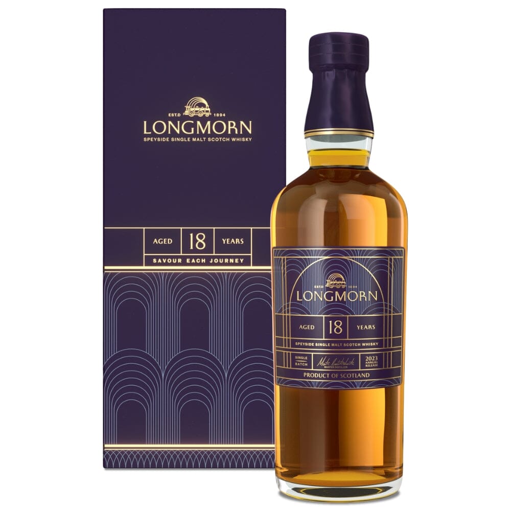 Longmorn 18 Year Old Single Malt Scotch Whisky Scotch Longmorn 